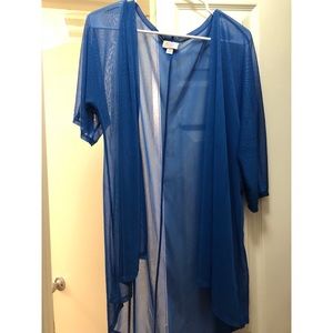 Sheer blue Lindsey lularoe